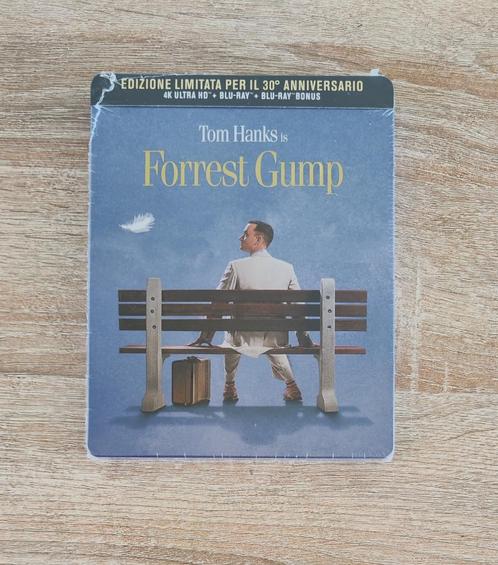 Forrest Gump 4K UHD + Bluray (Steelbook), Cd's en Dvd's, Blu-ray, Nieuw in verpakking, Drama, Ophalen of Verzenden