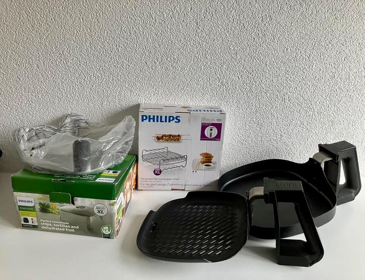4 Accessoires Philips Airfryer Ongebruikt, Witgoed en Apparatuur, Airfryers, Nieuw, Airfryer XL, Ophalen of Verzenden