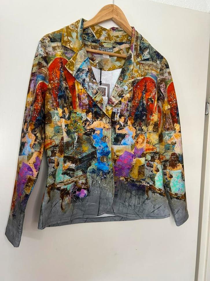 Dames blazer merk Dolcezza maat S nieuw, Kleding | Dames, Jasjes, Kostuums en Pakken, Nieuw, Jasje, Maat 36 (S), Oranje, Ophalen of Verzenden