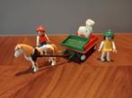Playmobil pony met kar en schaap vintage boerderij stal, Kinderen en Baby's, Speelgoed | Playmobil, Gebruikt, Ophalen of Verzenden