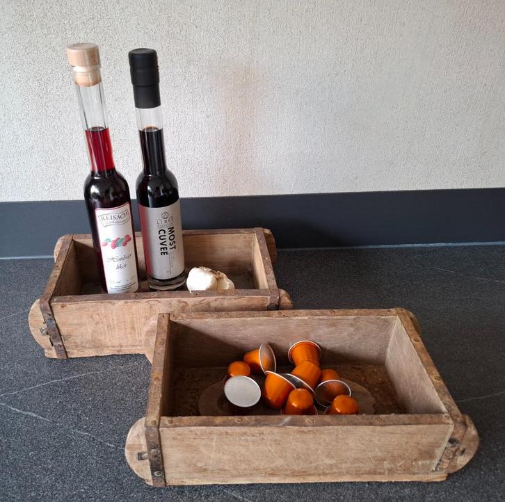 houten steenmal, Huis en Inrichting, Overige Huis en Inrichting, Gebruikt, Ophalen