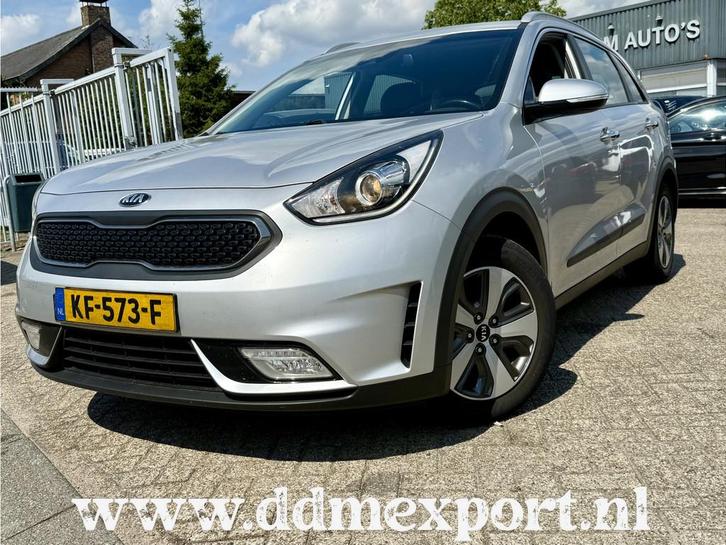 Kia Niro 1.6 GDi HYBRID FIRST EDITION NAVI/LEER/CAMERA/CLIMA, Auto's, Kia, Bedrijf, Te koop, Niro, ABS, Achteruitrijcamera, Airbags