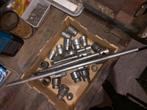 16 doppen 3/4.verlengstukken 5x en ratel, Doe-het-zelf en Verbouw, Gereedschap | Handgereedschap, Ophalen, Zo goed als nieuw