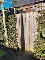 Houten Tuinpoort / Schuttingdeur, Ophalen, Gebruikt, 100 tot 150 cm, Looppoort