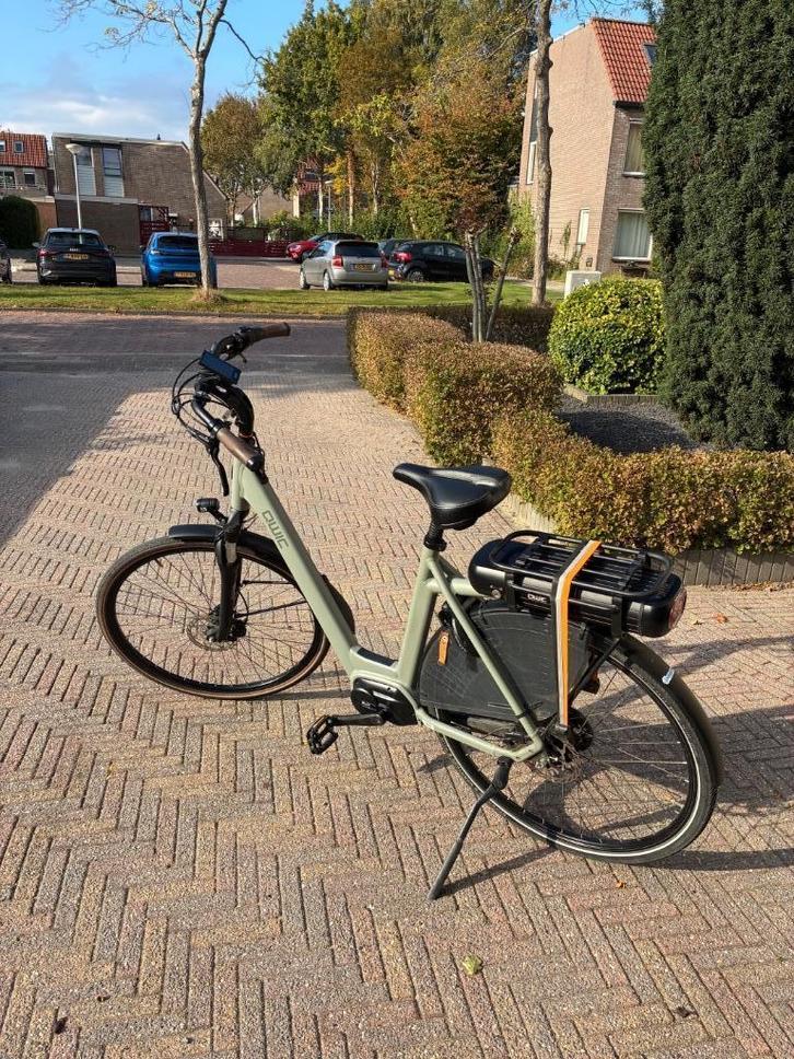 Qwic fiets, Fietsen en Brommers, Fietsen | Dames | Damesfietsen, Gebruikt, Overige merken, Versnellingen, 56 cm of meer, Ophalen