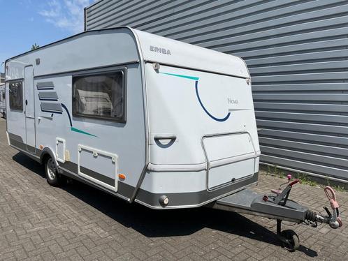 Eriba Nova 530 Airco en Mover, Caravans en Kamperen, Caravans, Bedrijf, tot en met 4, 1000 - 1250 kg, Eriba, 7 tot 8 meter, Kachel