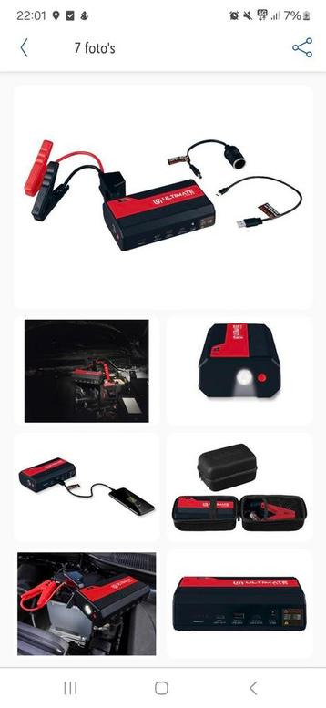 Powerbank met start hulp functie beschikbaar voor biedingen