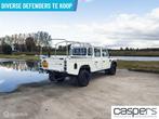 Land Rover Defender 130 E Crew Cab | Euro 5 | Grijs kent., Euro 5, Stof, Gebruikt, Zwart