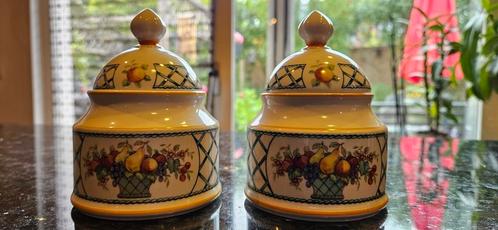 Villeroy & Boch Basket jampotjes, Huis en Inrichting, Keuken | Servies, Zo goed als nieuw, Overige stijlen, Ophalen of Verzenden