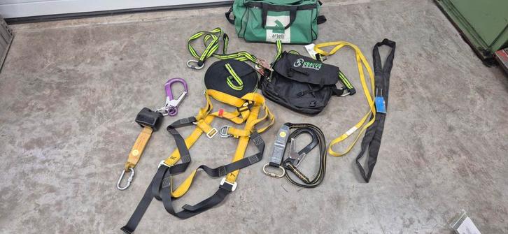 Valbeveiligingsset met steigerhaak en diverse extra's, Doe-het-zelf en Verbouw, Veiligheidskleding, Ophalen of Verzenden