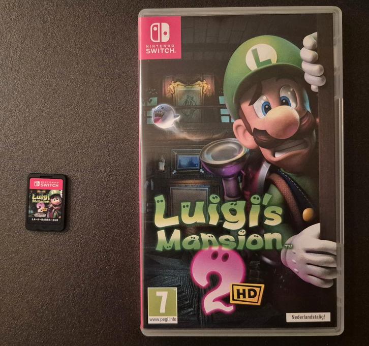 Luigi's Mansion 2 HD - NL - Nintendo Switch, Spelcomputers en Games, Games | Nintendo Switch, Zo goed als nieuw, Avontuur en Actie