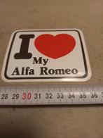 I love my alfa romeo, Ophalen of Verzenden, Zo goed als nieuw