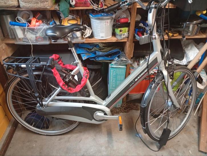 Batavus Viento-8P Elektrische Fiets, 50cm, Fietsen en Brommers, Elektrische fietsen, Gebruikt, Batavus, 47 tot 51 cm, Minder dan 30 km per accu