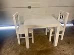 Gratis afhalen kindertafel + 2 stoeltjes, Ophalen, Gebruikt, Tafel(s) en Stoel(en)
