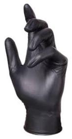 EBONY dikste zwarte NITRIL handschoen - Hoogste kwaliteit, Diversen, Verpleegmiddelen, Verzenden