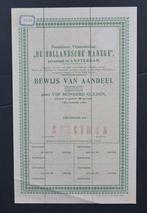 De Hollandsche Manege - Amsterdam  1908, Postzegels en Munten, Verzenden, Voor 1920, Aandeel