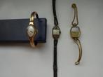 3 vintage mechanische dameshorloges,jaren 40/70 Swiss Made., Sieraden, Tassen en Uiterlijk, Horloges | Dames, Overige merken, Overige materialen