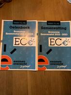 Oefenboek + samenvatting Economie 2023/2024, Boeken, Schoolboeken, Ophalen of Verzenden, Zo goed als nieuw, VMBO, Economie