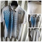 Mt M NIKE DRY-FIT wit heren tennis poloshirt shortsleeve!, Nike Dry-Fit, Maat 48/50 (M), Ophalen of Verzenden, Wit