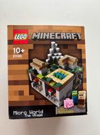 LEGO Minecraft 21105 Micro World - The Village 21105, Ophalen of Verzenden, Nieuw, Complete set, Lego