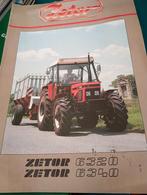 Zetor Folder - Oldtimer Tractor Documentatie, Ophalen of Verzenden, Gelezen, Onbekend