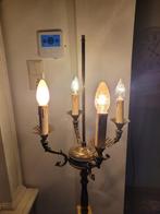 Vintage zwaar koperen vloerlamp, Ophalen, Gebruikt, Belle Vieille Brocante, Jolandamonsieurs@gmail.com
