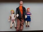 Vintage jaren 70 poppenhuis familie poppetjes, Ophalen of Verzenden, Gebruikt, Poppenhuis
