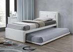 Rodan 1-persoonsbed met uitschuifbed - Wit, Huis en Inrichting, Slaapkamer | Bedden, Ophalen of Verzenden, Nieuw