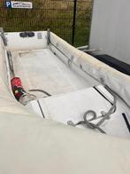 Boottrailer met rib rubberboot 4 meter, Watersport en Boten, Boottrailers, Ophalen, Minder dan 1500 kg, Gebruikt, Verstelbare verlichting