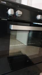 Inductie fornuis ZWART, Witgoed en Apparatuur, Fornuizen, Grill, Zo goed als nieuw, Inductie, 85 tot 90 cm