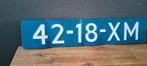 Vintage nummerbord kenteken, Ophalen of Verzenden
