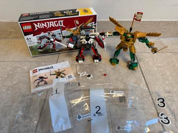 Lego Ninjago 71781 Lloyd Mech Battle EVO beschikbaar voor biedingen