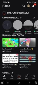 Roblox account, Spelcomputers en Games, Ophalen, Zo goed als nieuw