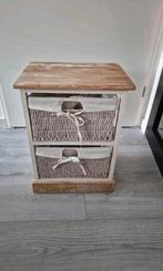 Erg leuk kastje nachtkastje badkamer 2 lades badkamerkast, Ophalen, Minder dan 45 cm, Zo goed als nieuw, Minder dan 55 cm