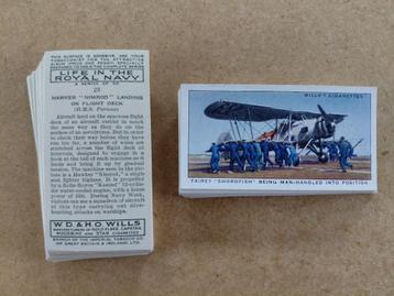 Life in the Royal Navy complete set 50 cigarette cards 1939 beschikbaar voor biedingen