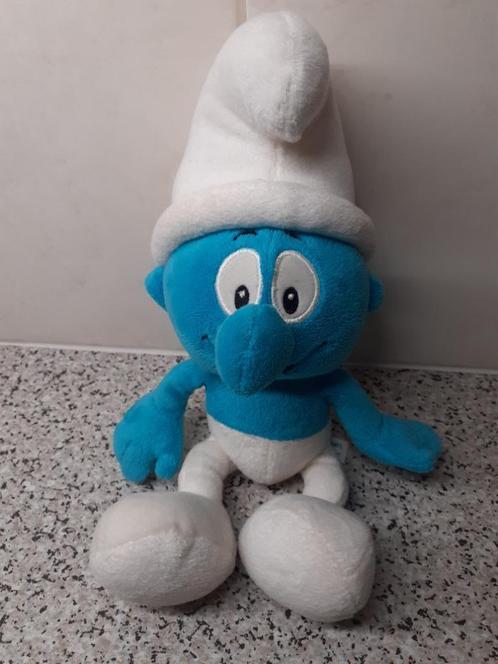 Knuffel Smurf, nieuw., Verzamelen, Smurfen, Nieuw, Poppetje, Figuurtje of Knuffel, Grote Smurf, Ophalen of Verzenden