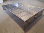 RVS voerbak / trog 60x39x9 cm, Dieren en Toebehoren, Ophalen of Verzenden, Gebruikt