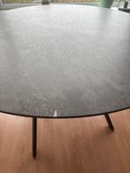 Ronde eettafel, Huis en Inrichting, Tafels | Eettafels, Ophalen, Gebruikt, Rond, Vier personen