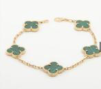 VCA Armband - Groene Klavers - 18kt Goud, Sieraden, Tassen en Uiterlijk, Armbanden, Ophalen of Verzenden