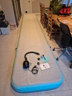 Airtrack 6 x 1 meter compleet, Sport en Fitness, Turnen, Kindermaat 122 t/m 140, Ophalen, Zo goed als nieuw, Materiaal