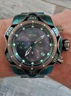 Invicta Reserve Venom Green MOP, Sieraden, Tassen en Uiterlijk, Horloges | Heren, Overige merken, Staal, Staal, Polshorloge