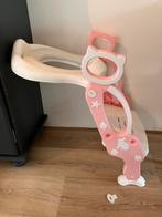 WC Verkleiner met Trapje - Roze/Wit, Kinderen en Baby's, Badjes en Verzorging, Overige typen, Zo goed als nieuw, Standaard, Ophalen