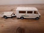 Siku 1918 mercedes bus met aanhanger holiday inn, Ophalen of Verzenden, Zo goed als nieuw, Bus of Vrachtwagen, SIKU
