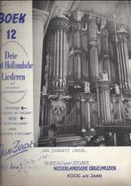 Bo52 bladmuziek drie oud hollandsche liederen, Ophalen of Verzenden, Gebruikt, Artiest of Componist, Religie en Gospel