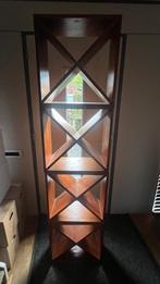 Houten Wijn kast, 4 delig, Ophalen, Zo goed als nieuw, 25 flessen of meer, Minder dan 50 cm