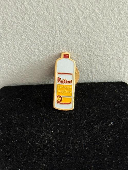 Rubbens Vintage Pin, Verzamelen, Speldjes, Pins en Buttons, Gebruikt, Speldje of Pin, Merk, Ophalen of Verzenden