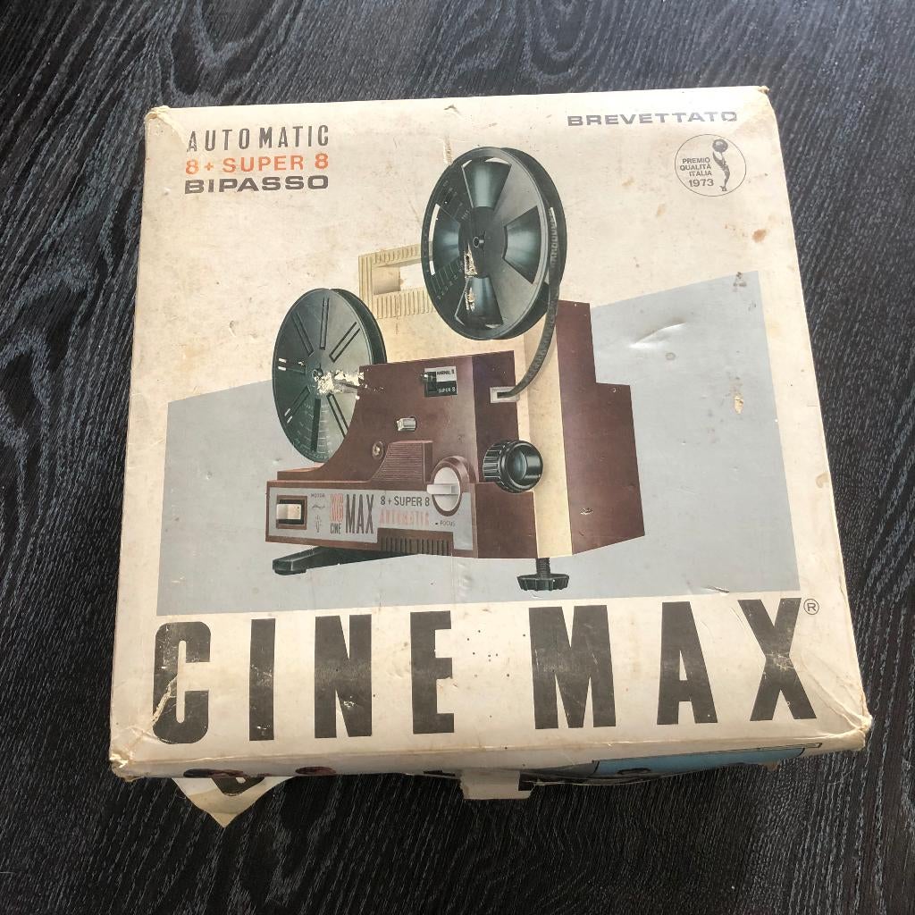 Vintage Automatic Super 8 Bipasso Cine Max Brevettato, Ophalen of Verzenden, 8mm, Overige typen