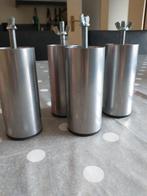 pootjes voor bank, kast 4 stuks, Huis en Inrichting, Banken | Bankstellen, Ophalen, Kunststof, Minder dan 150 cm