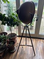 2 Vloerlampen met Bladgoud Look, Ophalen, Gebruikt, Metaal, 150 tot 200 cm