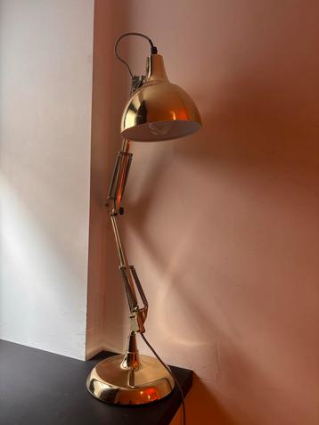 Messing Bureaulamp - UK Plug / adapter included beschikbaar voor biedingen